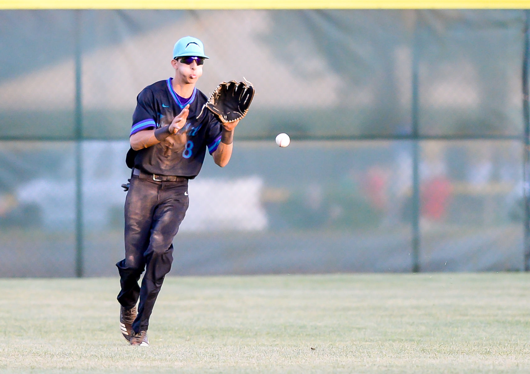 Friday night baseball action